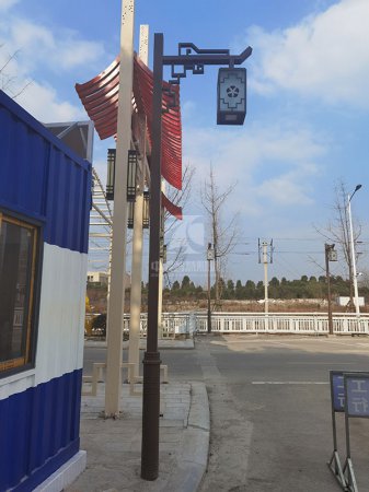 郫都区泡菜产业园庭院灯路灯
