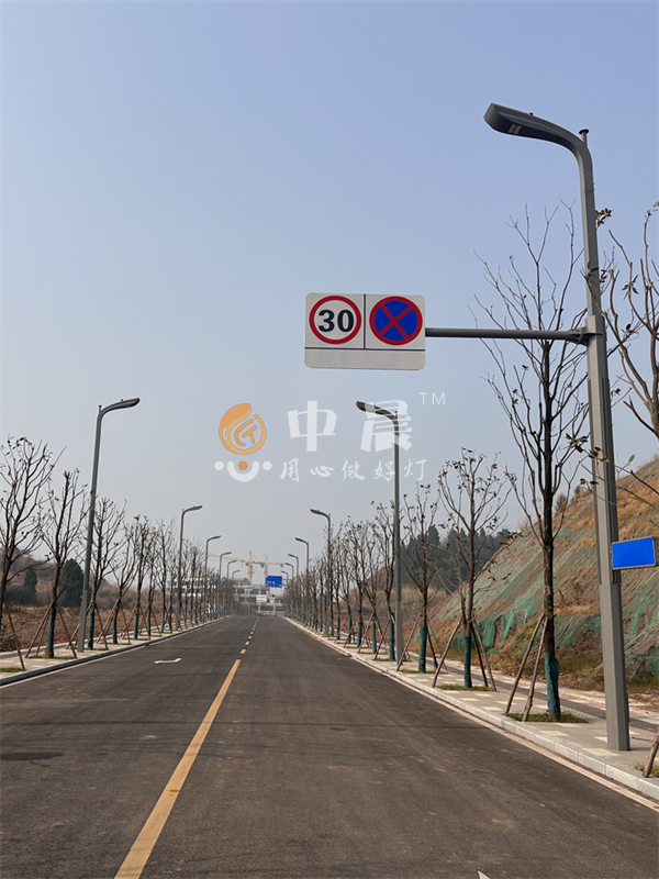 太阳能路灯安装案列图展示