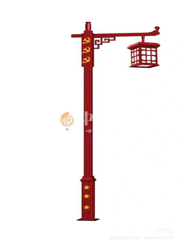 太阳能路灯效果图