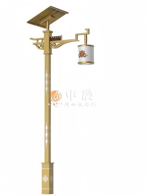 太阳能路灯效果图