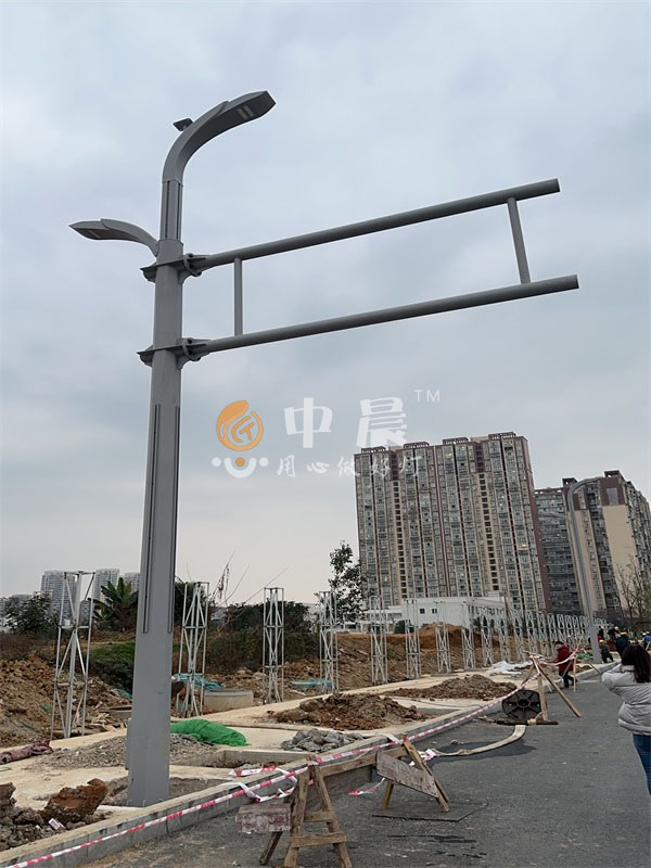 太阳能路灯安装案列图展示